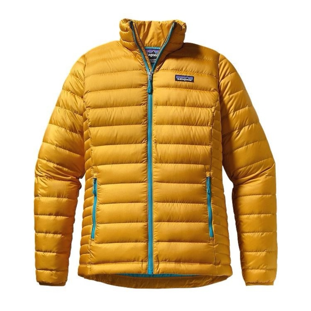 Patagonia Teal and Mustard Jacket
